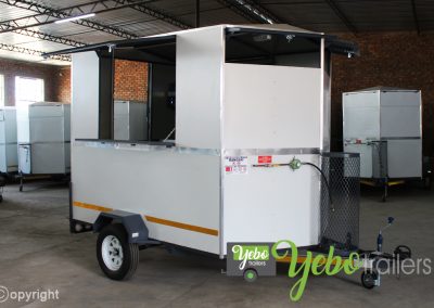 2.8m Mobile Food Trailer - Yebo Trailers