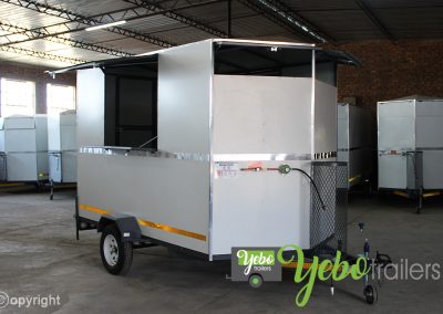 3.4m Mobile Food Trailer - Yebo Trailers