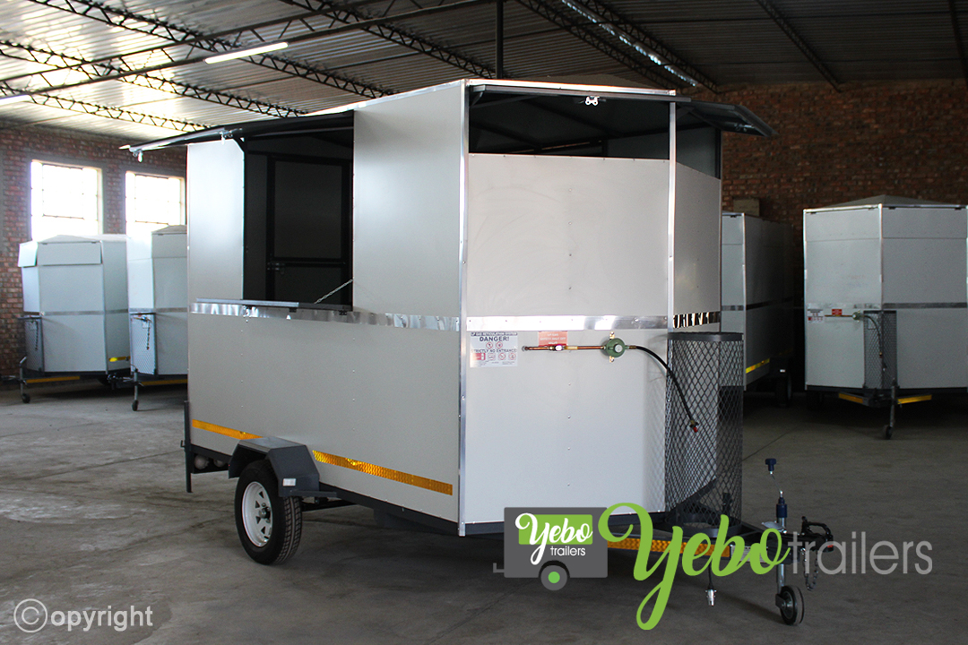 3.4m Mobile Food Trailer - Yebo Trailers