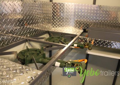 3.4m Mobile Food Trailer - Yebo Trailers