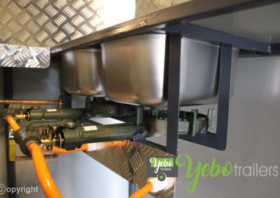 2.8m Mobile Food Trailer - Yebo Trailers