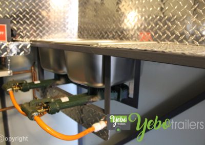 3.4m Mobile Food Trailer - Yebo Trailers