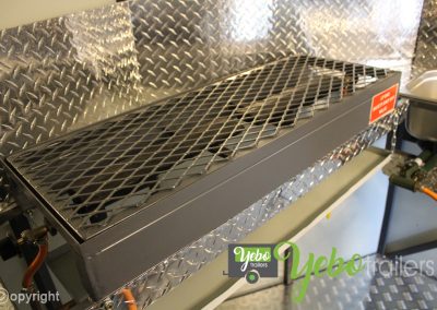 3.4m Mobile Food Trailer - Yebo Trailers