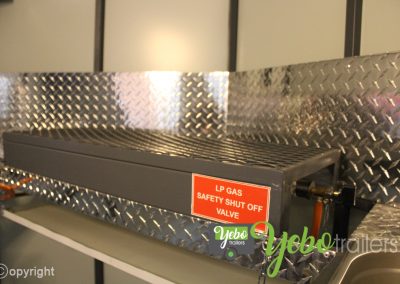 3.4m Mobile Food Trailer - Yebo Trailers