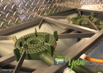 3.4m Mobile Food Trailer - Yebo Trailers