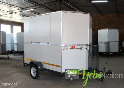 2.8m Mobile Food Trailer - Yebo Trailers
