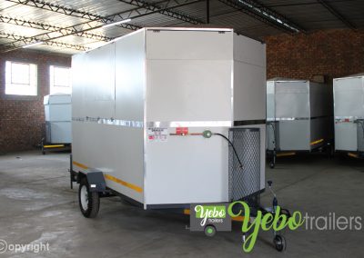 3.4m Mobile Food Trailer - Yebo Trailers