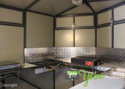 2.8m Mobile Food Trailer - Yebo Trailers