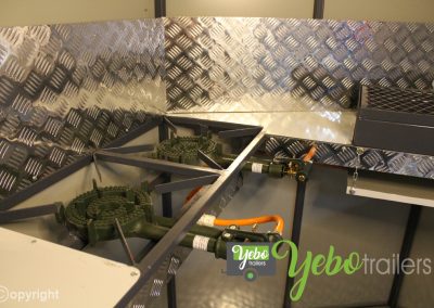 2.8m Mobile Food Trailer - Yebo Trailers