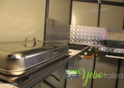 2.8m Mobile Food Trailer - Yebo Trailers