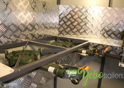 2.8m Mobile Food Trailer - Yebo Trailers